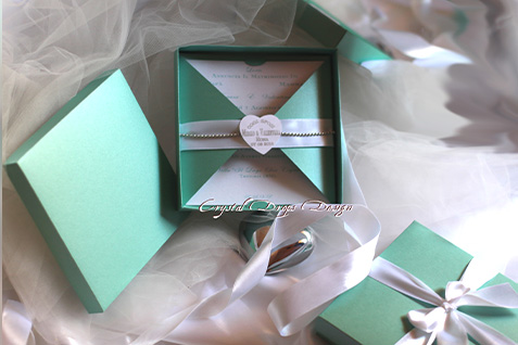 box Partecipazioni gioiello color tiffany